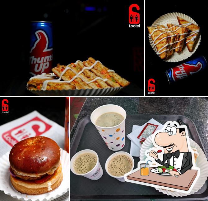 Food at Lootel Smart Restroom Cafe - Nehru Chowk