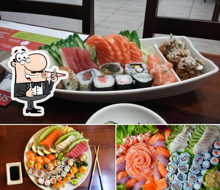 Sushi é um famoso prato originário do Japão