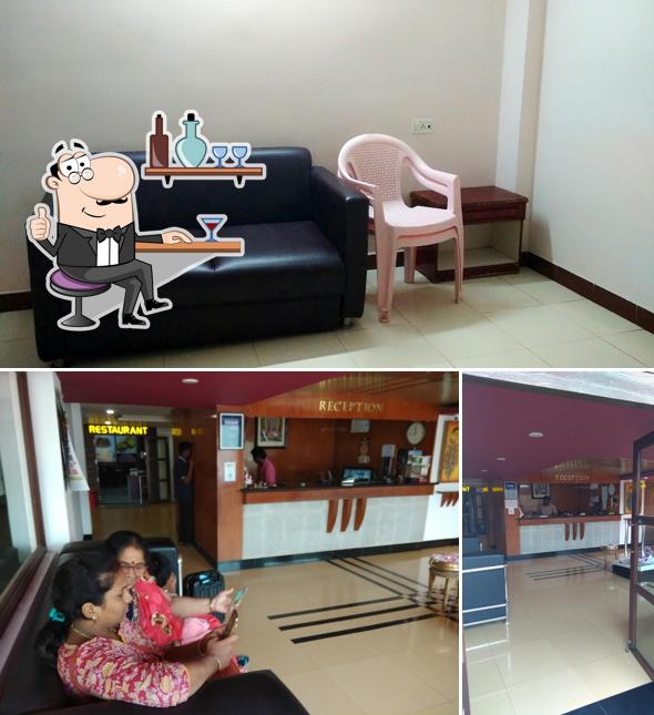 The interior of Hotel Lake View