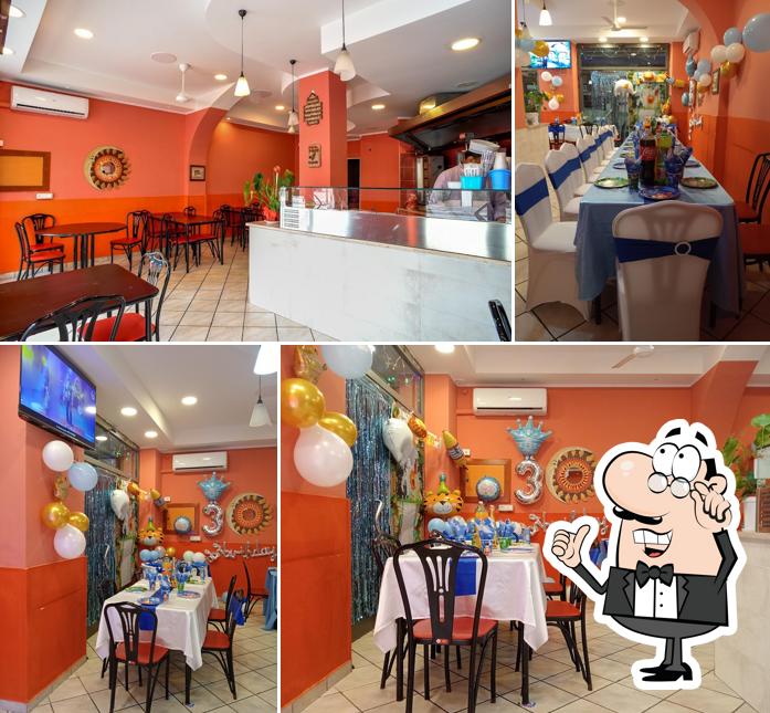 Gli interni di Mian Doner Kebab