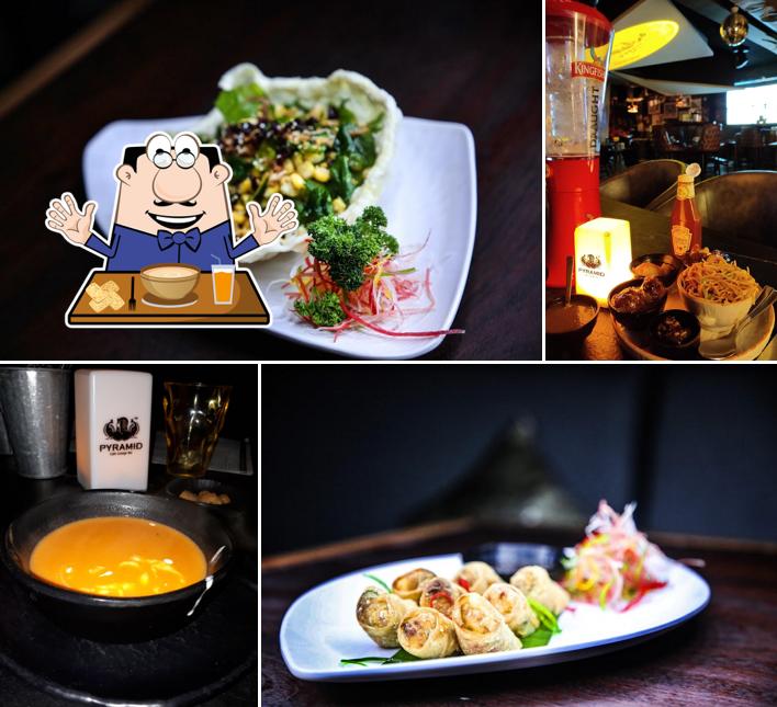 Food at Pyramid Yamunanagar Cafe Lounge Bar Microbrewery Nightclub Sky bar Restaurant