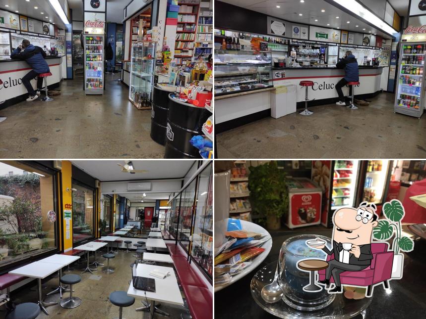 Gli interni di Celuc Cafè