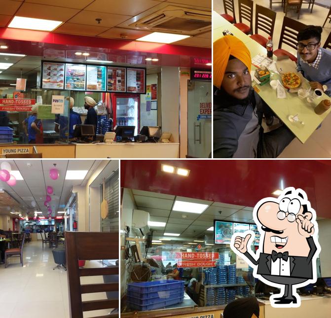 Check out how Domino's Pizza Guru Ram Das Market, Moga looks inside