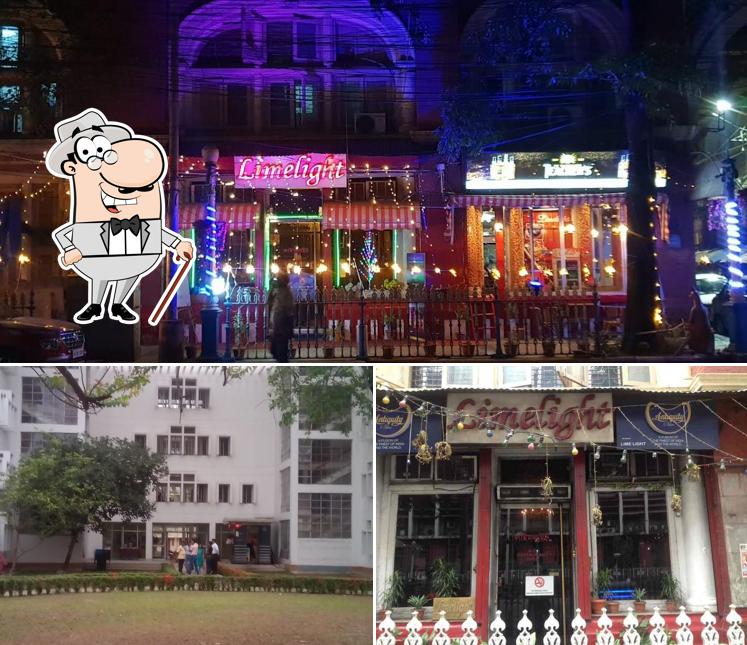 The exterior of Limelight Restaurant & Bar