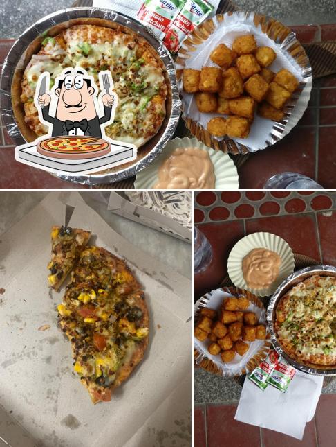 Try out various types of pizza