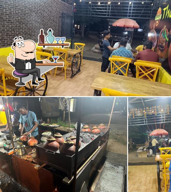 The interior of Champaran the handi house