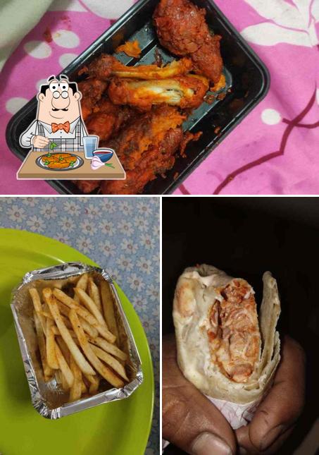 Chicken wings at Istah Sizzling Shawarma