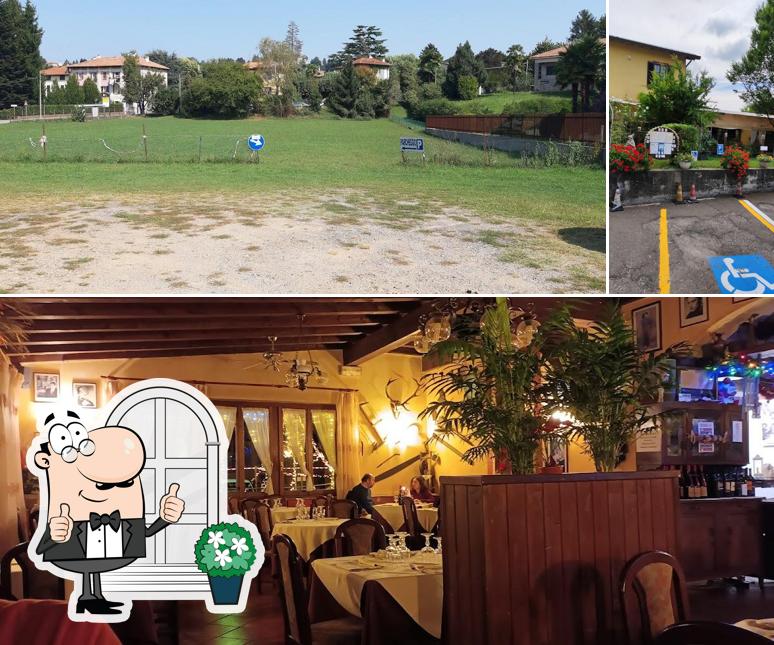 Questa è la immagine che raffigura la esterno e interni di Osteria Del Centenate