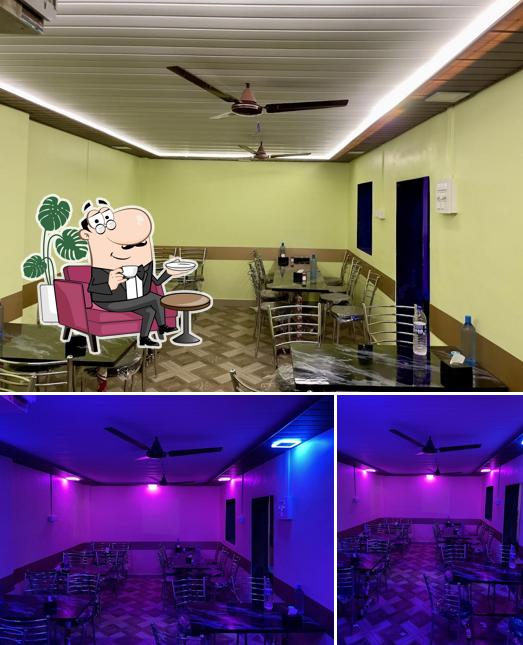 The interior of Vijay Chinese Corner