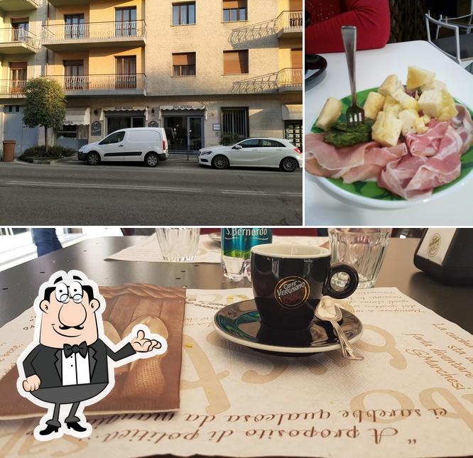 Gli interni di Bar Roma