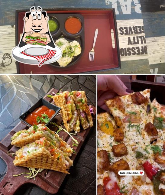 Club sandwich at Best Cafe Coffee Shop Breakfast Cafe