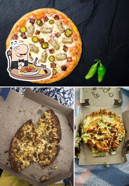 Order various types of pizza