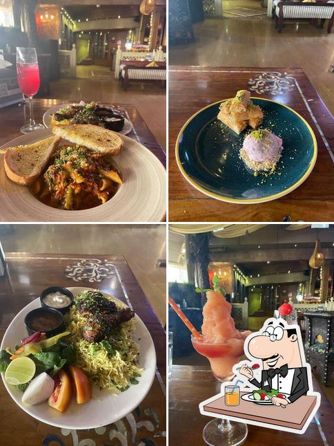 Food at Opa! Bar & Cafe - Peninsula Grand Hotel