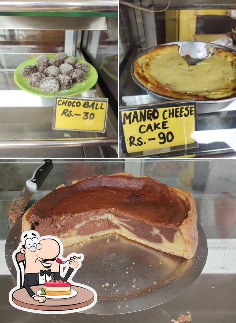 Krishna lama bakery offers a variety of sweet dishes