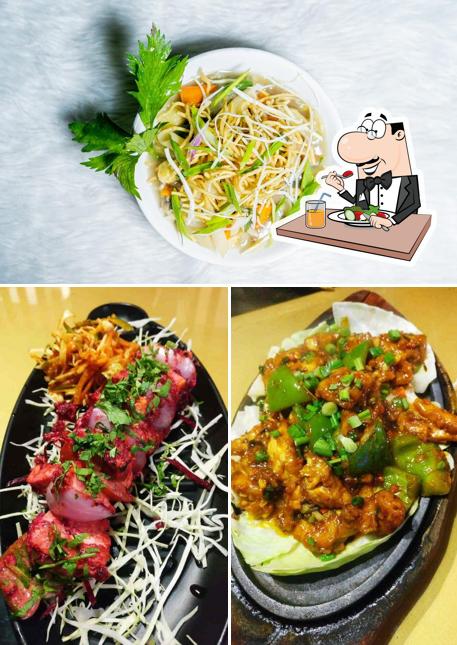 Food at Retro Madhushala