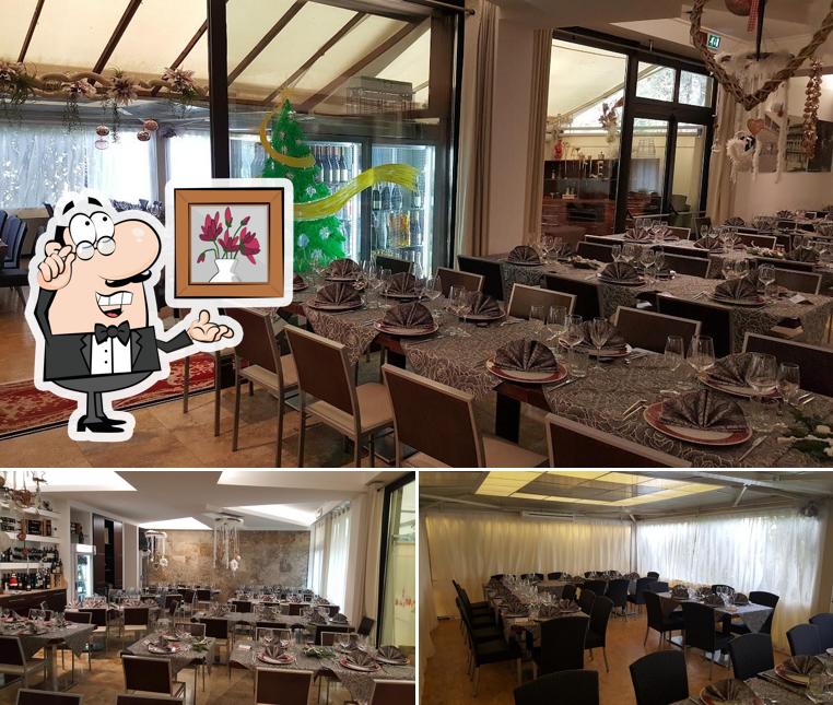 Gli interni di Bocca d'Ersa