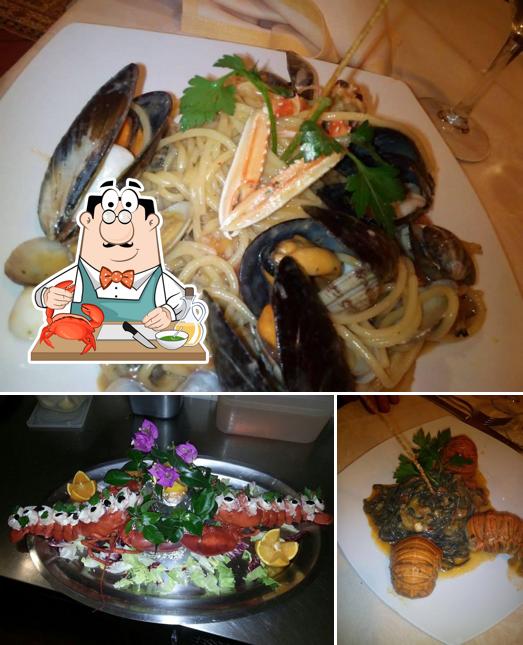 Ordina la cucina di mare a Piccolo Hotel