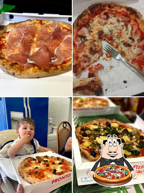 A Pronto Pizza Sauro, puoi goderti una bella pizza
