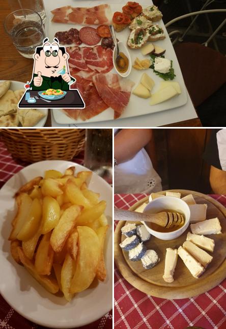 Platti al Ristorante Osteria La Mescita