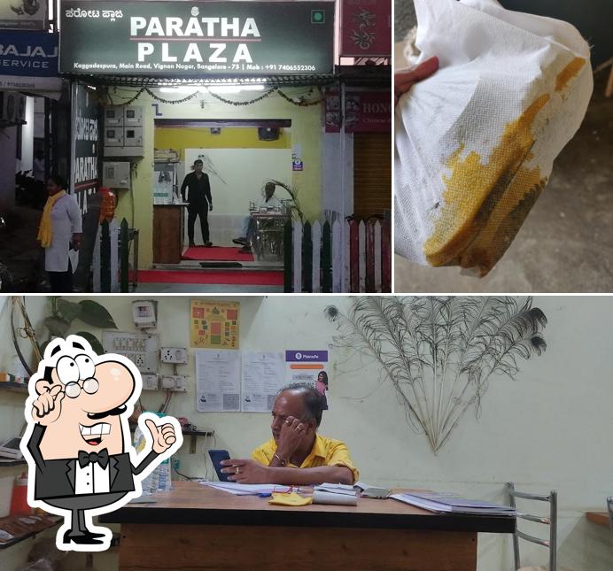 Check out how Paratha plaza looks inside