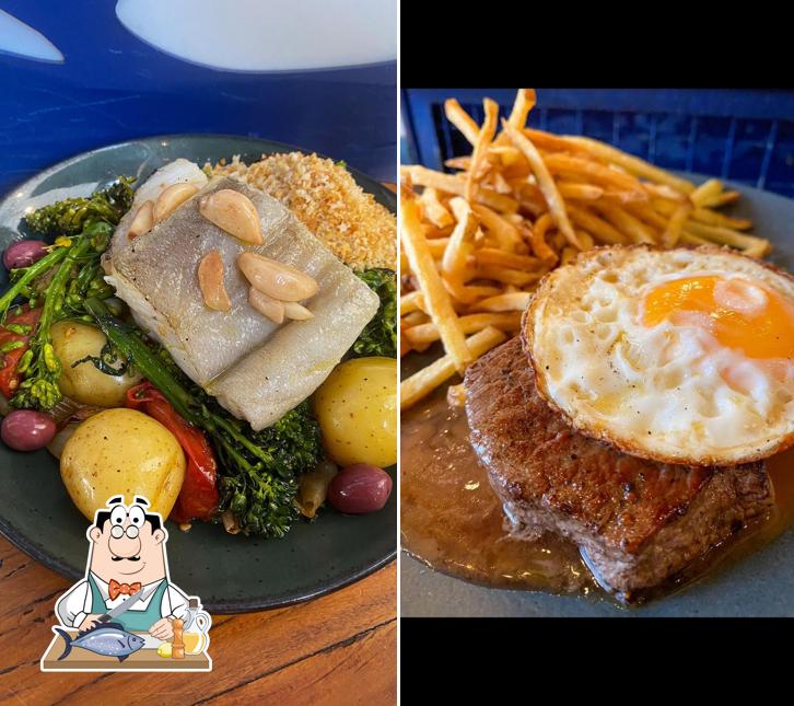 Salmão grelhado em Tasca Miúda