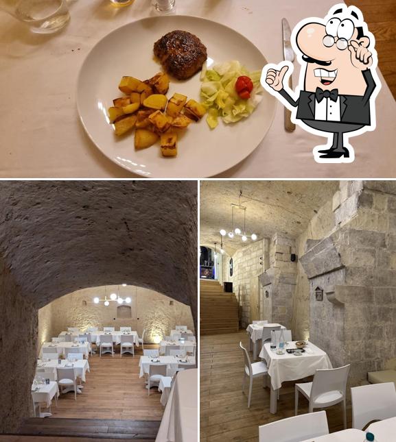 La immagine di interni e cibo da Rupestre