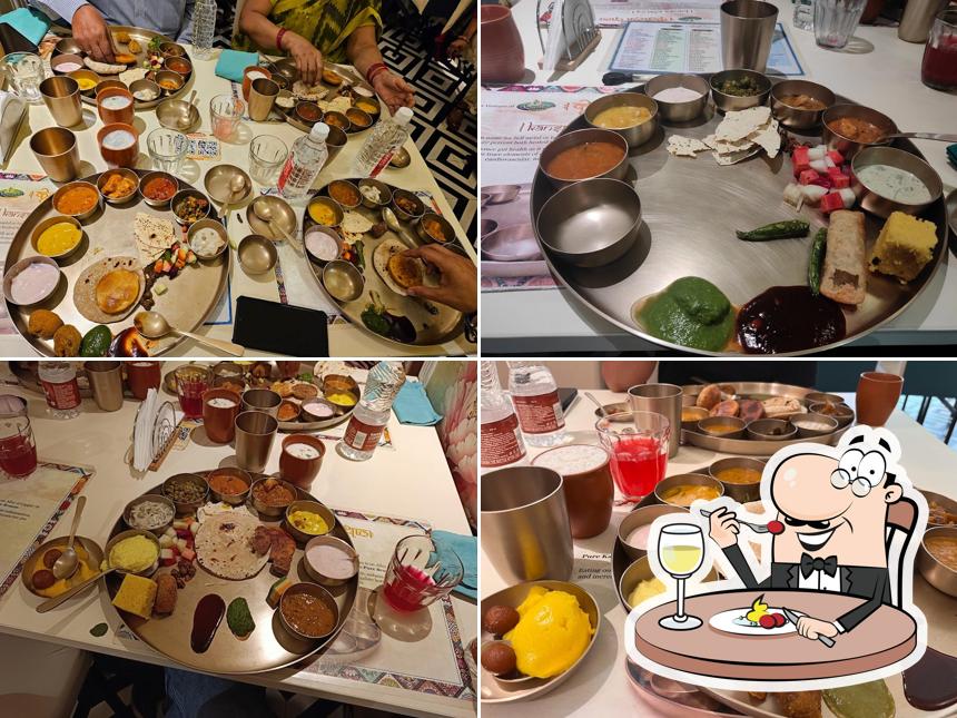 Food at Kesariya Thal Veg Thali In Varanasi Best Veg Restaurant in Varanasi Family Restaurant In Varanasi