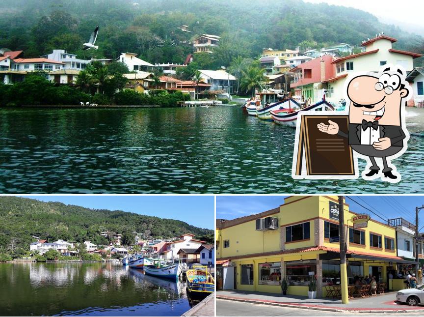 Você pode espairecer no exterior Stack Restaurante Barra da Lagoa