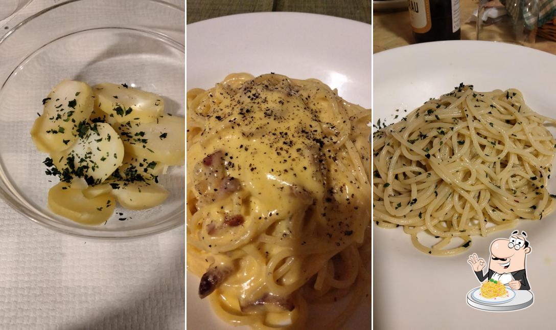 Spaghetti alla carbonara al Alla Speranza