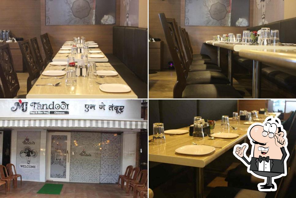 The interior of MJ Tandoor