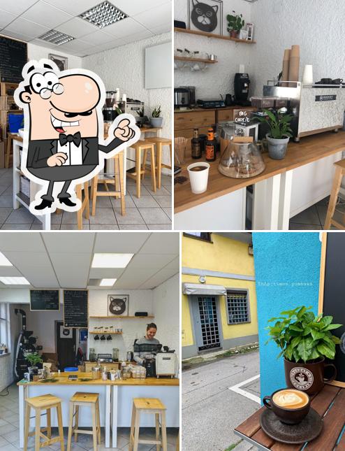 Gli interni di Mala Pražarna