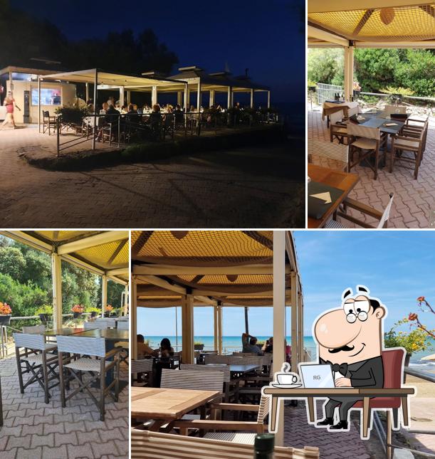 Gli interni di Mistral Ristorante