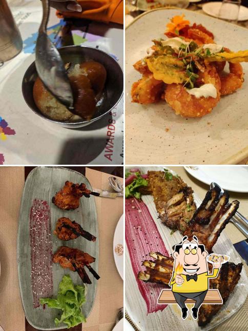 Try out various seafood dishes offered by Punjab Grill Janpath