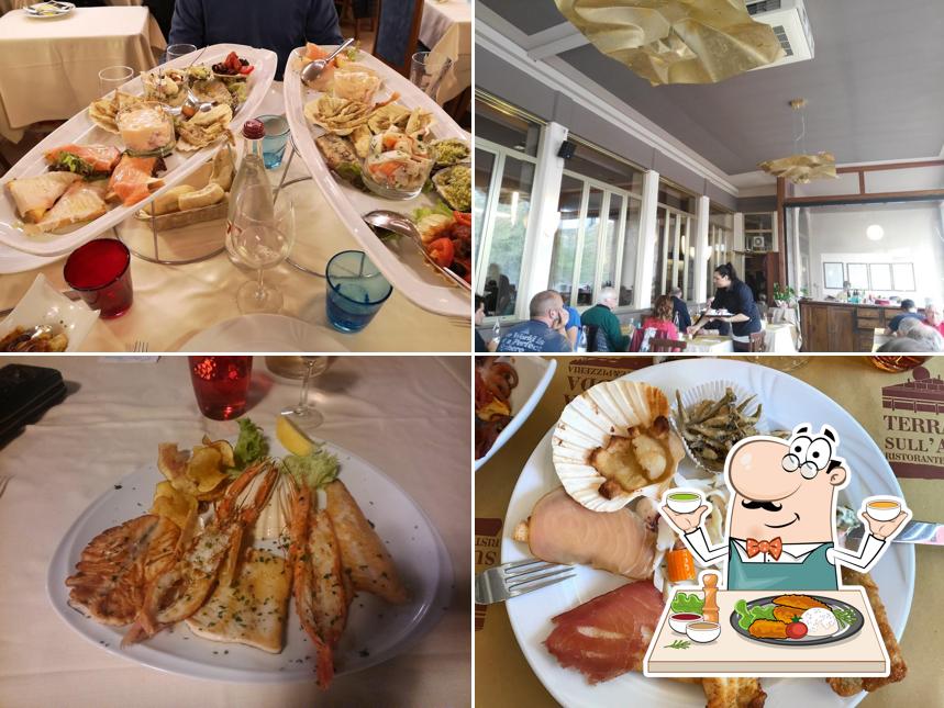 Platti al La Terrazza sull'Adda