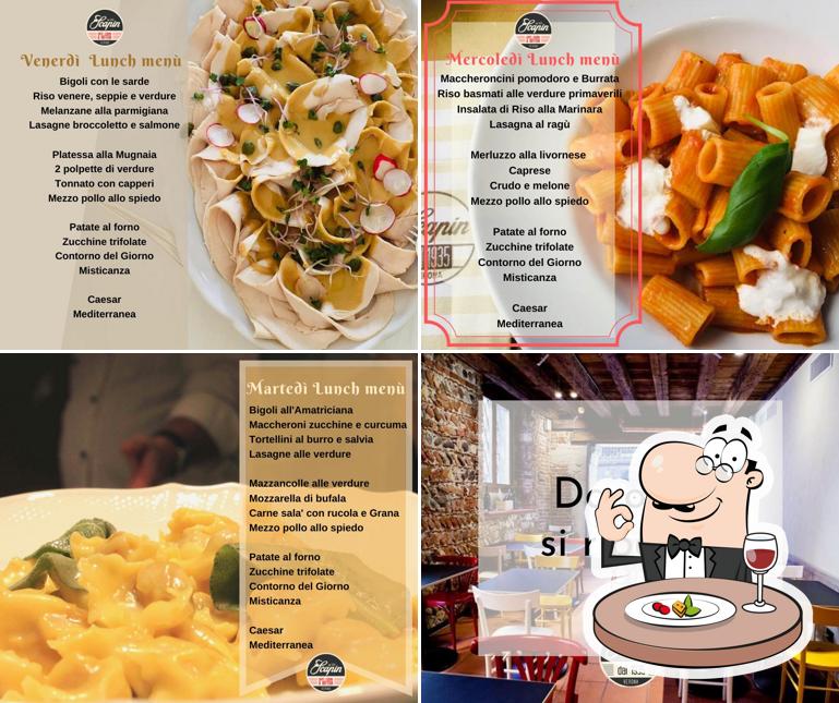 Cibo al Ristorante Scapin 1935