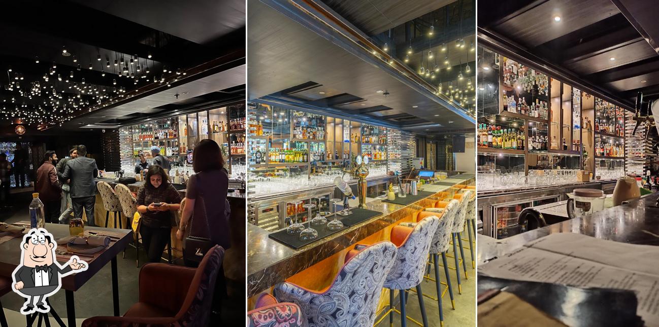 The interior of The Wok Bar