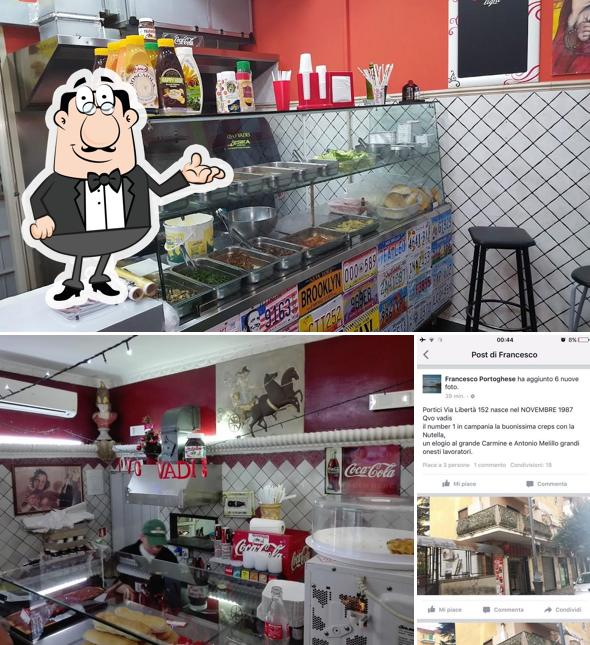 Quo Vadis dal 1987 si caratterizza per la interni e esterno