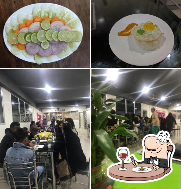 Take a look at the image depicting food and interior at JoJo Restaurant