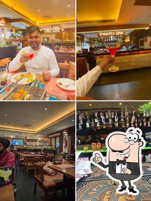 Check out how Pirates of Grill looks inside