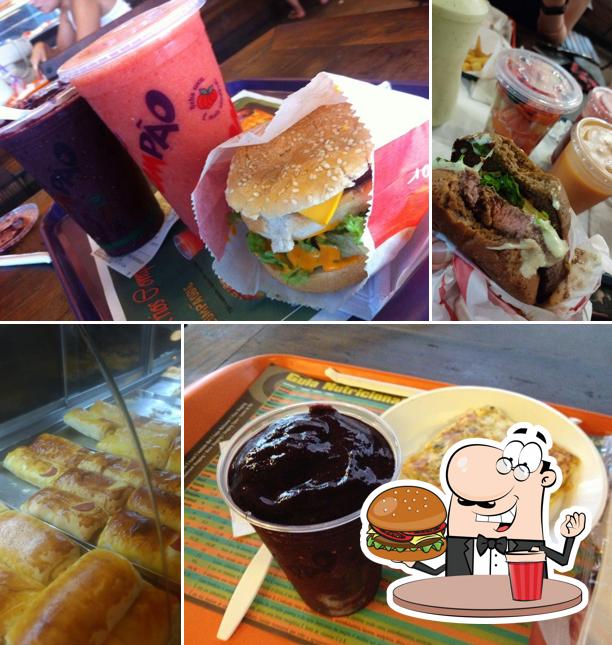 Peça um dos hambúrgueres disponíveis no Cp1987