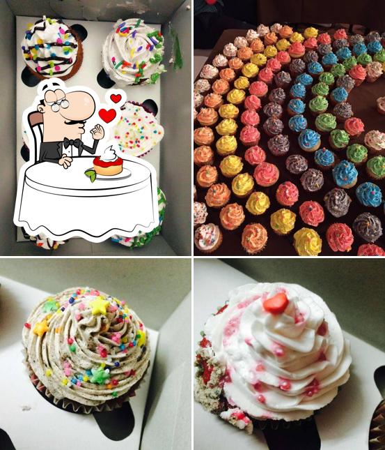 Anu's Cupcake Castle serves a variety of desserts