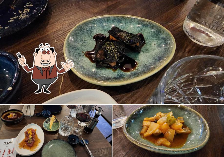 Platti al Icon Sushi Lugano