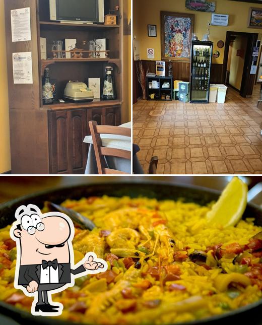 Dai un’occhiata alla foto che presenta la interni e pizza di La Rustica Trattoria Bar Pizzeria