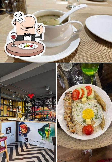 Food at Steamin Mugs