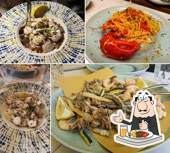 Platti al La Tana dei Pescatori