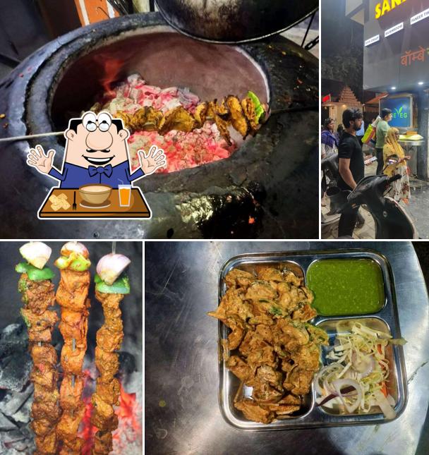 Food at Bombay sandwich & Grill