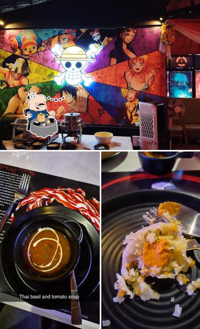 Among various things one can find food and beverage at Uchiha Restaurant Mysuru