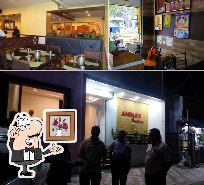 Check out how Amma's Restaurant looks inside