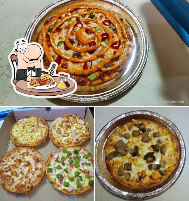 Pick pizza at BROS PIZZA