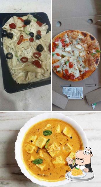 Spaghetti carbonara at Ajay 99 Fast Food